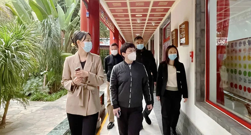 聚焦发展丨黑龙江省富锦市副市长隋伟红一行莅临寿山福海参观交流